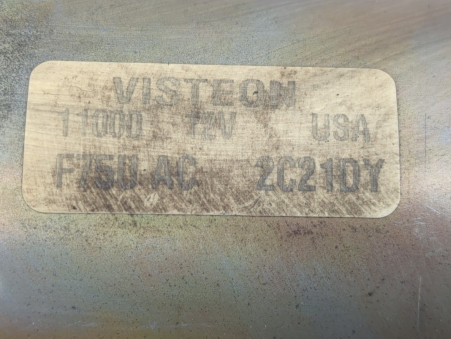 1996-2005 Mercury Grand Marquis Car Starter Motor Solenoid OEM P/N:F750 AC 2C21DY Fits OEM Used Auto Parts - Oemusedautopart