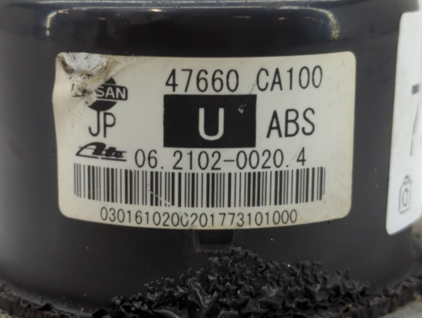 2003 Nissan Murano ABS Pump Control Module Replacement P/N:47660 CA100 Fits OEM Used Auto Parts - Oemusedautoparts1.com