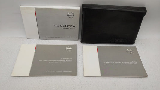 2003 Nissan Sentra Owners Manual Book Guide OEM Used Auto Parts