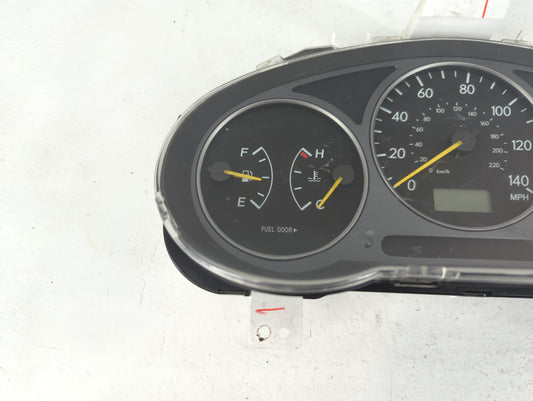 2002-2003 Subaru Impreza Instrument Cluster Speedometer Gauges Fits Fits 2002 2003 OEM Used Auto Parts