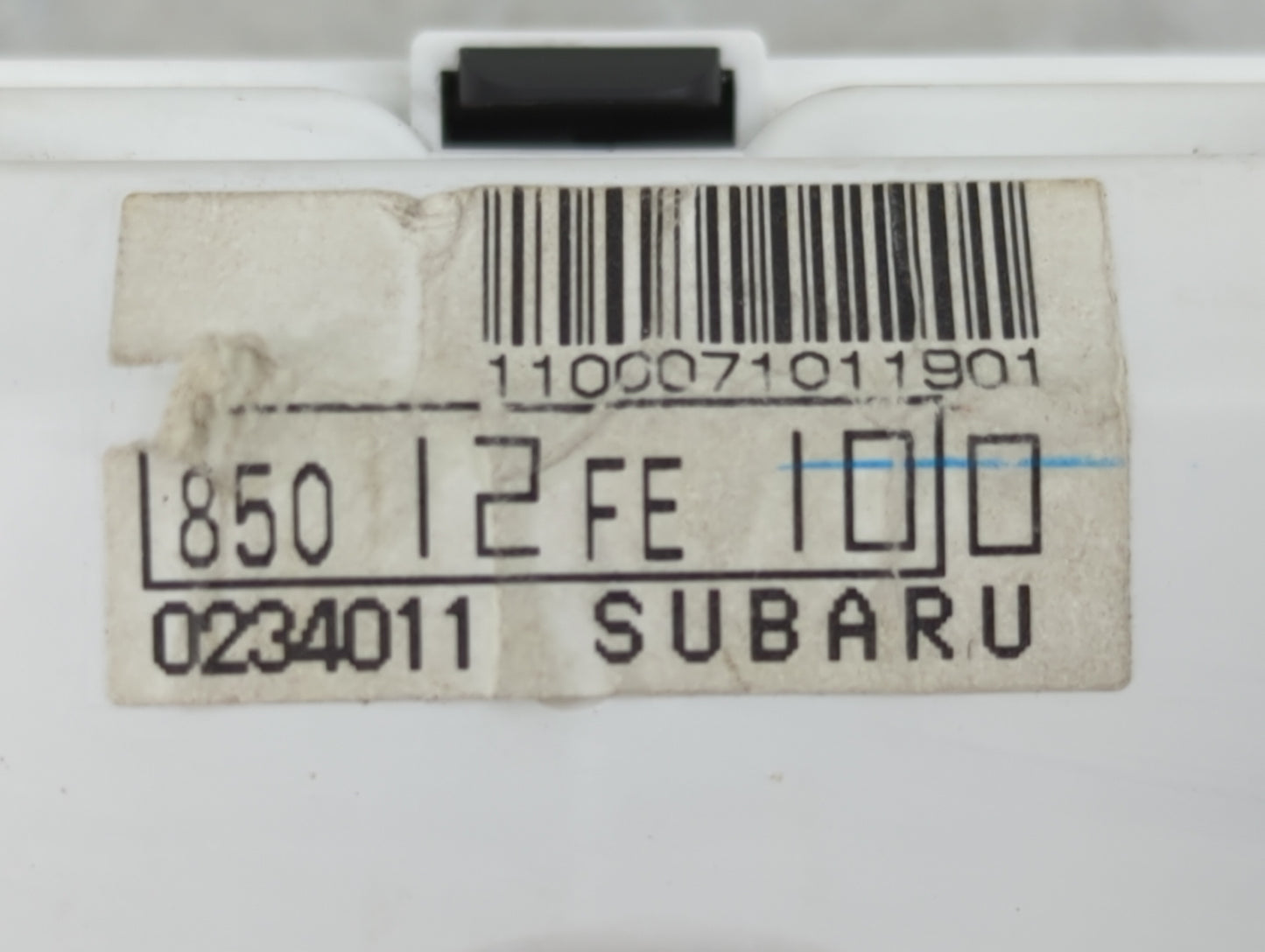 2002-2003 Subaru Impreza Instrument Cluster Speedometer Gauges P/N:85012FE100 Miles: Fits Fits 2002 2003 OEM Used Auto Parts