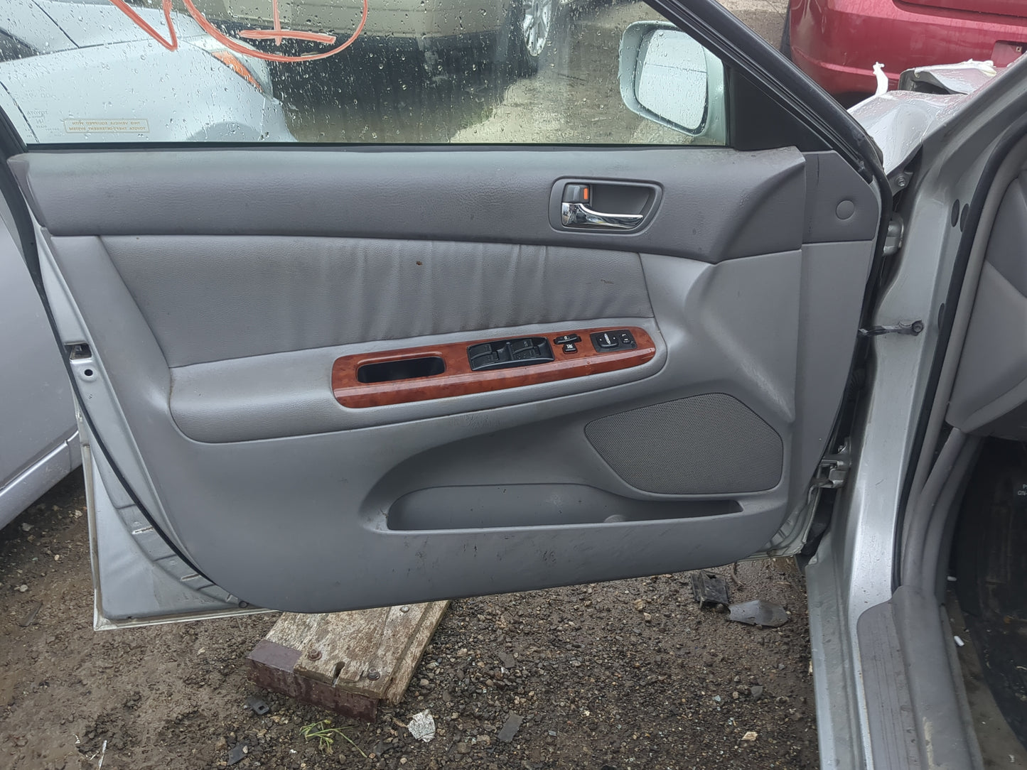 2003 Toyota Camry Front Left Driver Interior Door Panel Trim - Oemusedautoparts1.com