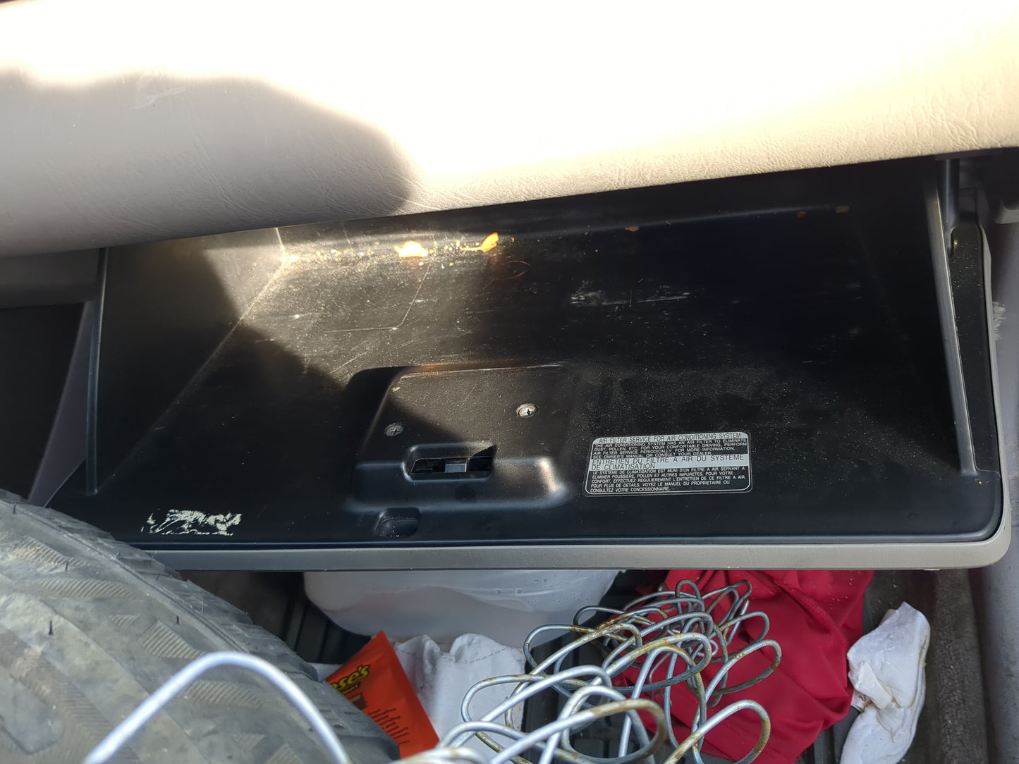2003 Toyota Camry Passenger Glove Box Door Storage Compartment - Oemusedautoparts1.com