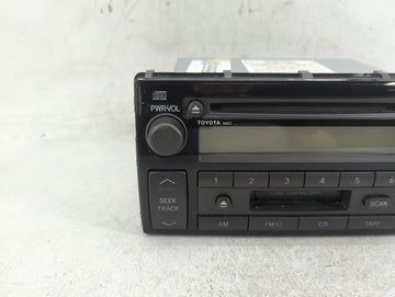 2002-2004 Toyota Camry Radio AM FM Cd Player Receiver Replacement P/N:86120-AA040 Fits Fits 2002 2003 2004 OEM Used Auto Parts