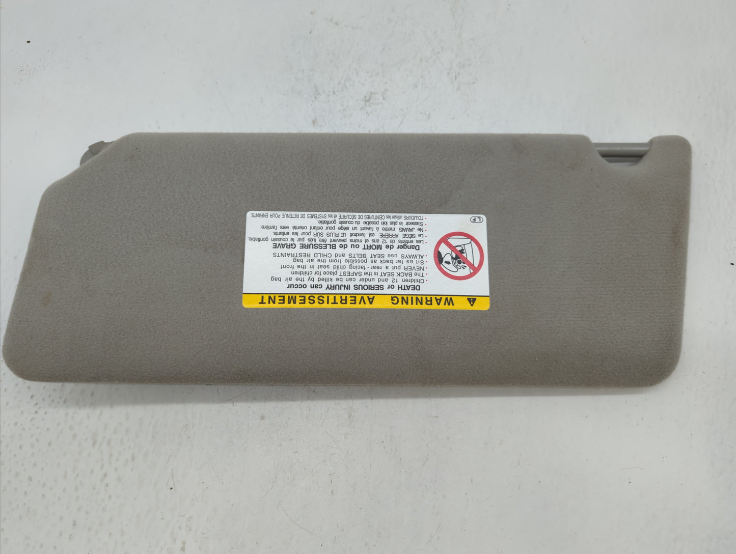 2002-2006 Toyota Camry Sun Visor Shade Replacement Passenger Right Mirror Fits Fits 2002 2003 2004 2005 2006 OEM Used Auto P