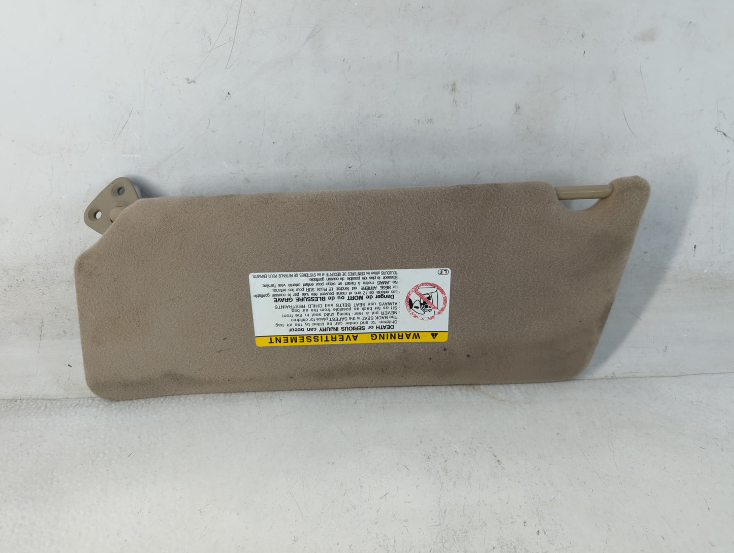 2002-2006 Toyota Camry Sun Visor Shade Replacement Passenger Right Mirror Fits Fits 2002 2003 2004 2005 2006 OEM Used Auto P
