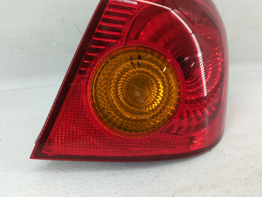 2003-2004 Toyota Corolla Tail Light Assembly Passenger Right OEM Fits Fits 2003 2004 OEM Used Auto Parts