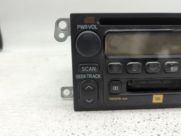 2001-2003 Toyota Sienna Radio AM FM Cd Player Receiver Replacement P/N:86120-08120 AD6805 Fits Fits 2001 2002 2003 OEM Used Auto Parts