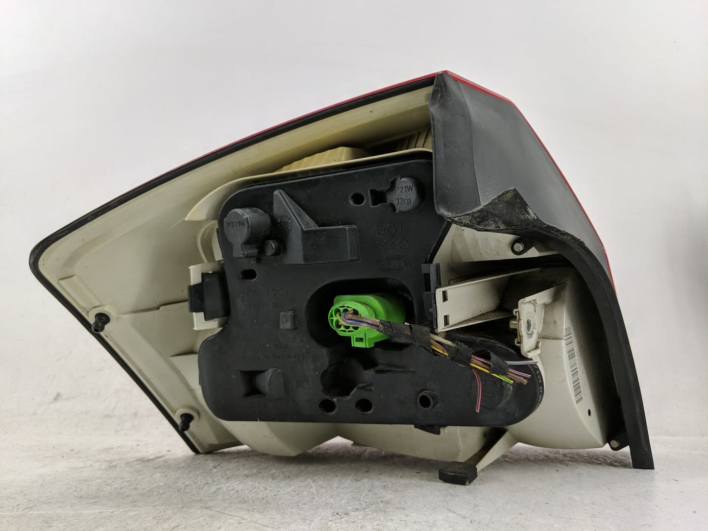 2002-2005 Audi A4 Tail Light Assembly Passenger Right OEM Fits Fits 2002 2003 2004 2005 OEM Used Auto Parts - Oemusedautopar