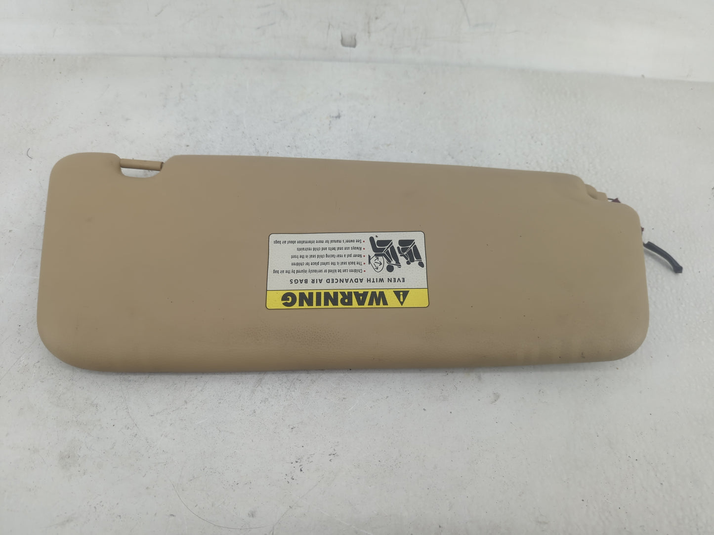 2004-2007 Bmw 530i Sun Visor Shade Replacement Passenger Right Mirror Fits Fits 2004 2005 2006 2007 2008 2009 2010 OEM Used
