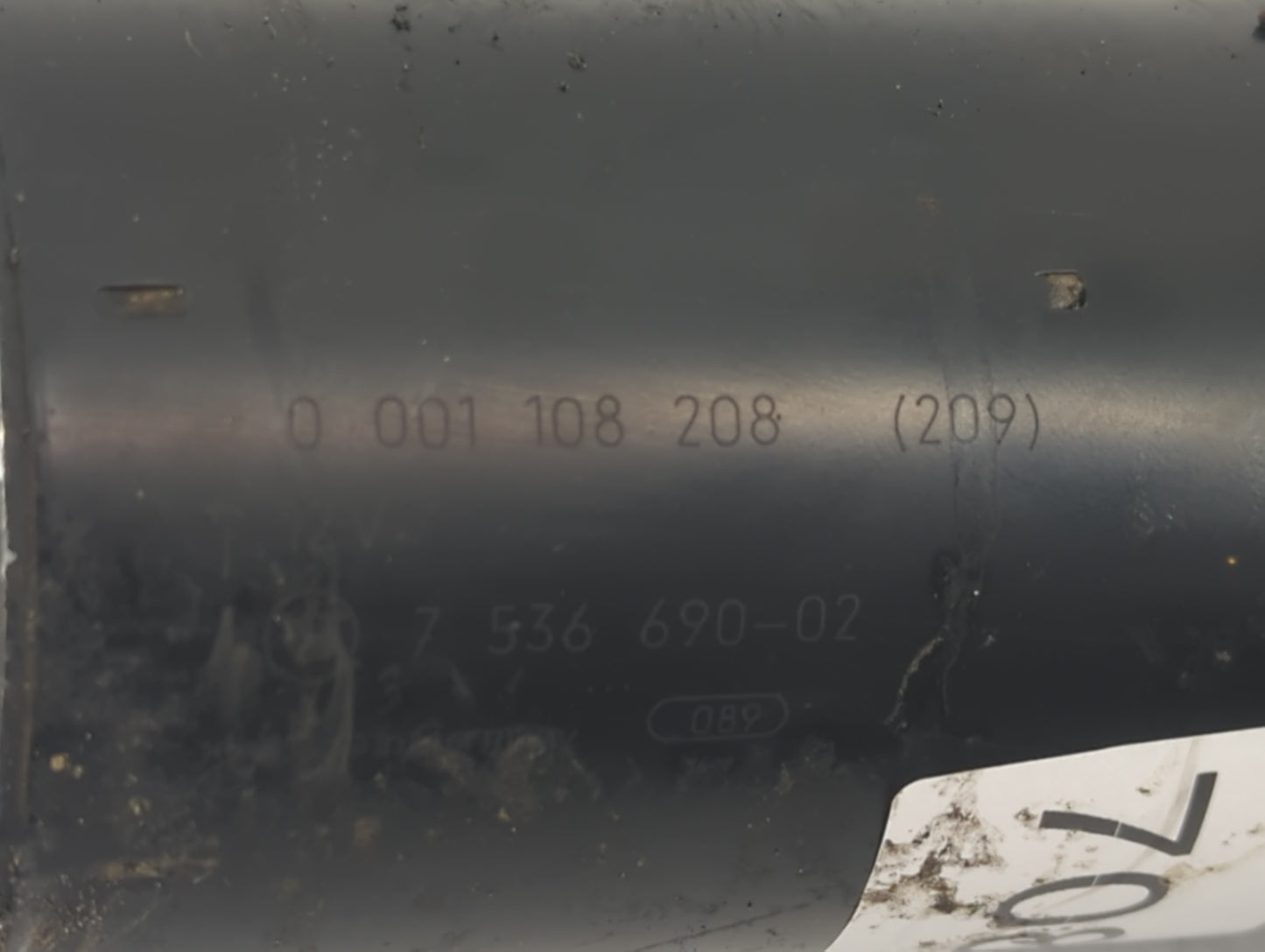 2004-2005 Bmw 545i Car Starter Motor Solenoid OEM P/N:7 525 293-02 0 001 108 208 Fits Fits 2004 2005 2006 2007 2008 2009 201