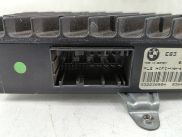 2004 Bmw X3 Radio Speaker Amplifier 65126990098|532230804