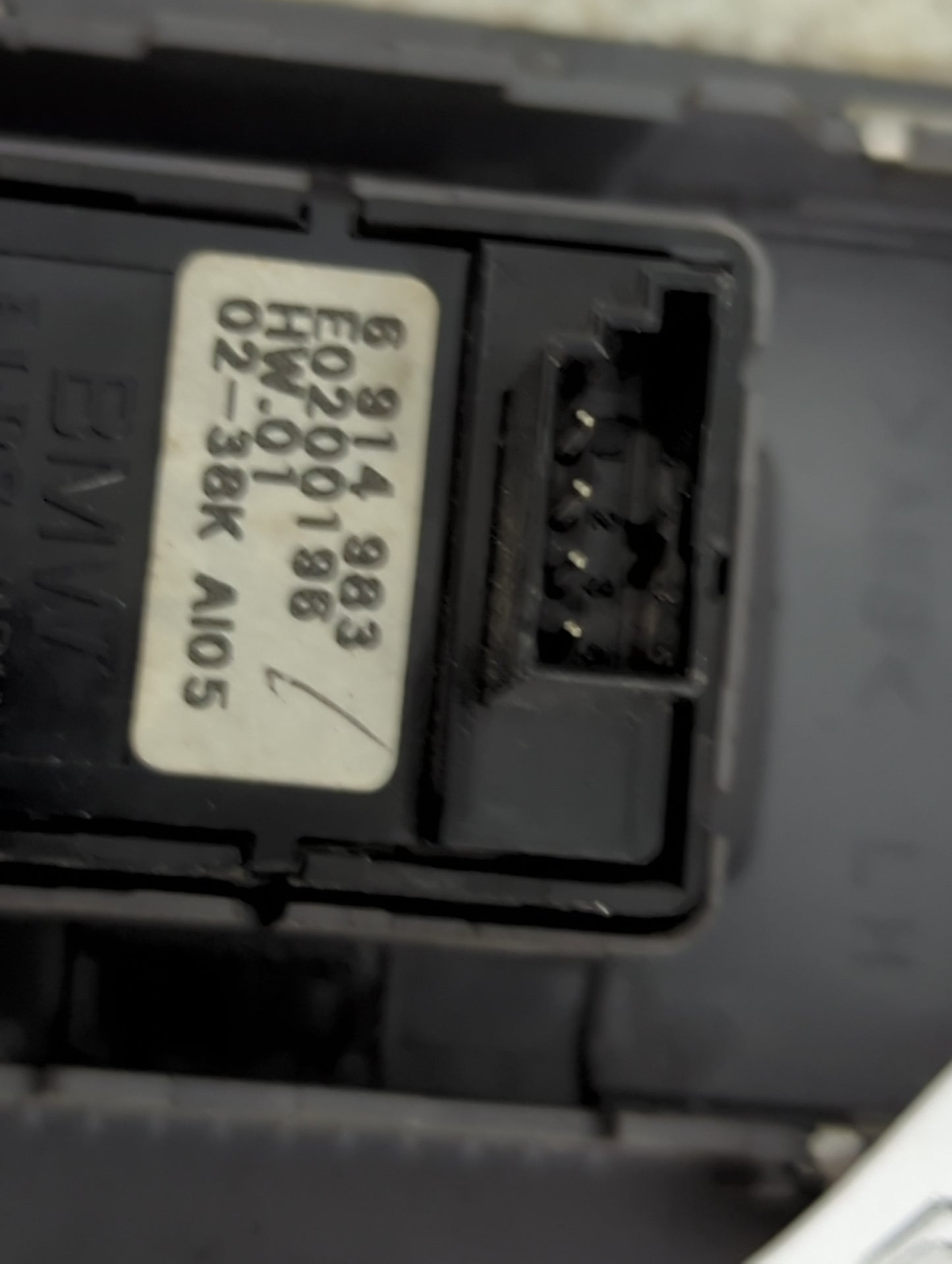 2003-2004 Bmw Z4 Driver Left Door Master Power Window Switch - Oemusedautoparts1.com