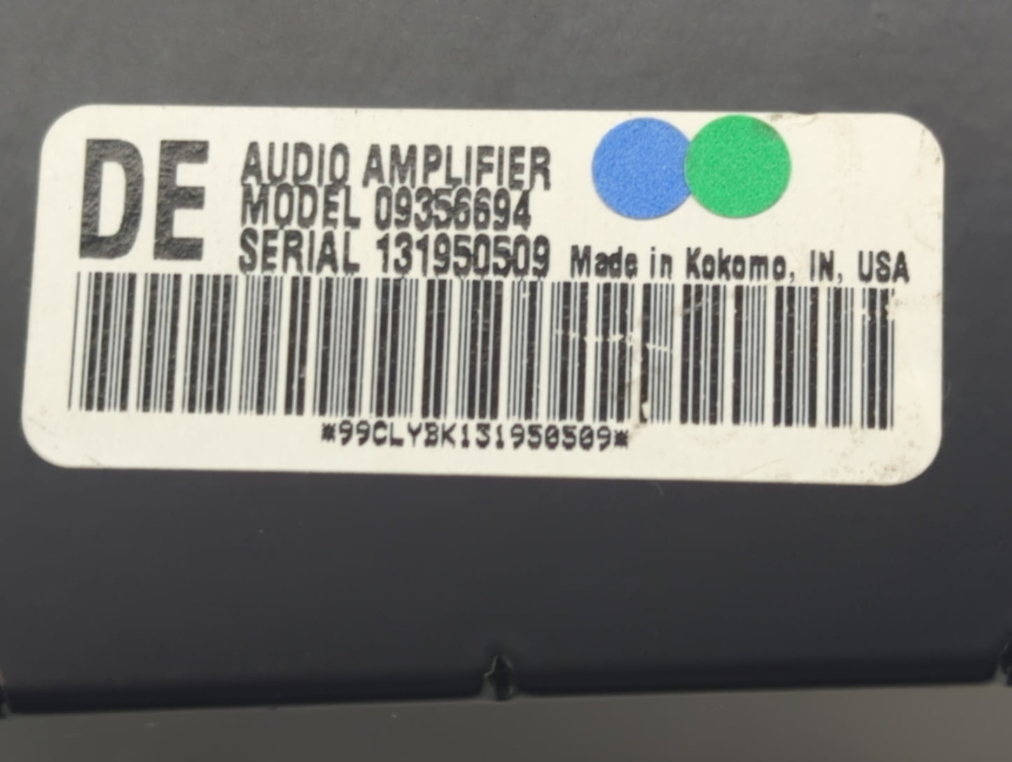 1999-2005 Buick Park Avenue Radio AM FM Cd Player Receiver Replacement Fits Fits 1999 2000 2001 2002 2003 2004 2005 OEM Used