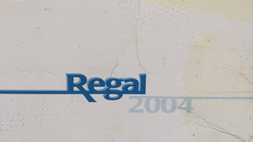 2004 Buick Regal Owners Manual Book Guide OEM Used Auto Parts