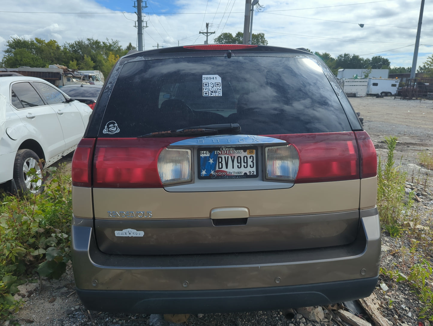 2004-2005 Buick Rendezvous Trunk/decklid/hatch/tailgate Oem - Oemusedautoparts1.com