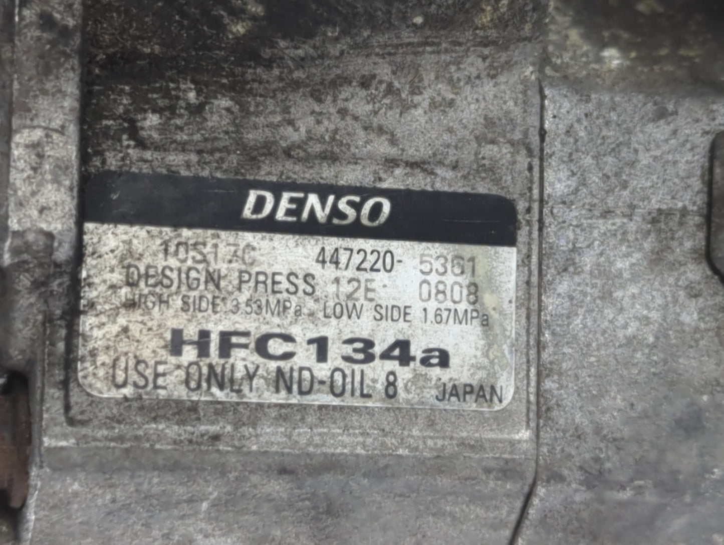 2004-2007 Cadillac Cts Air Conditioning A/c Ac Compressor Oem - Oemusedautoparts1.com