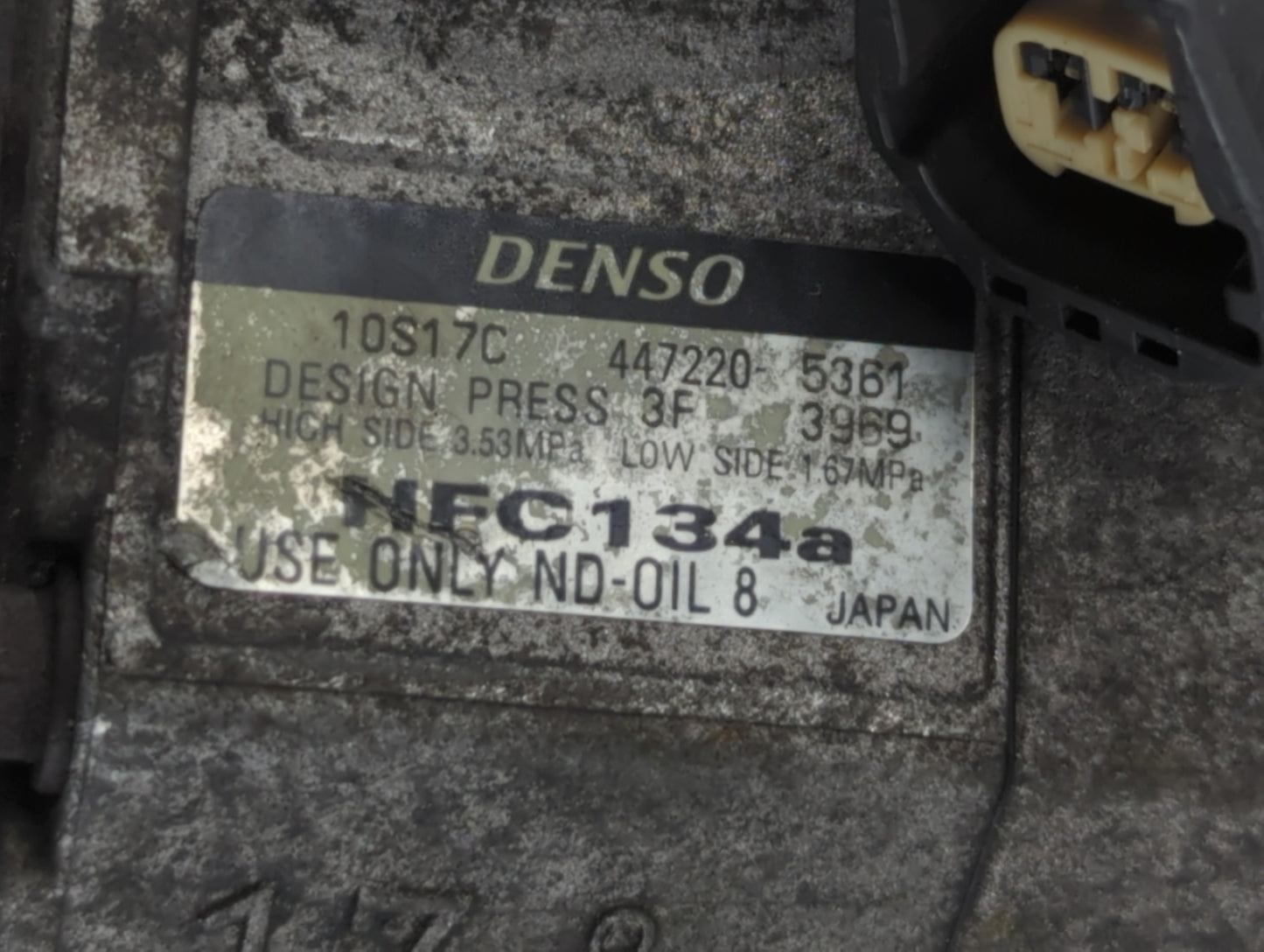 2004-2007 Cadillac Cts Air Conditioning A/c Ac Compressor Oem - Oemusedautoparts1.com