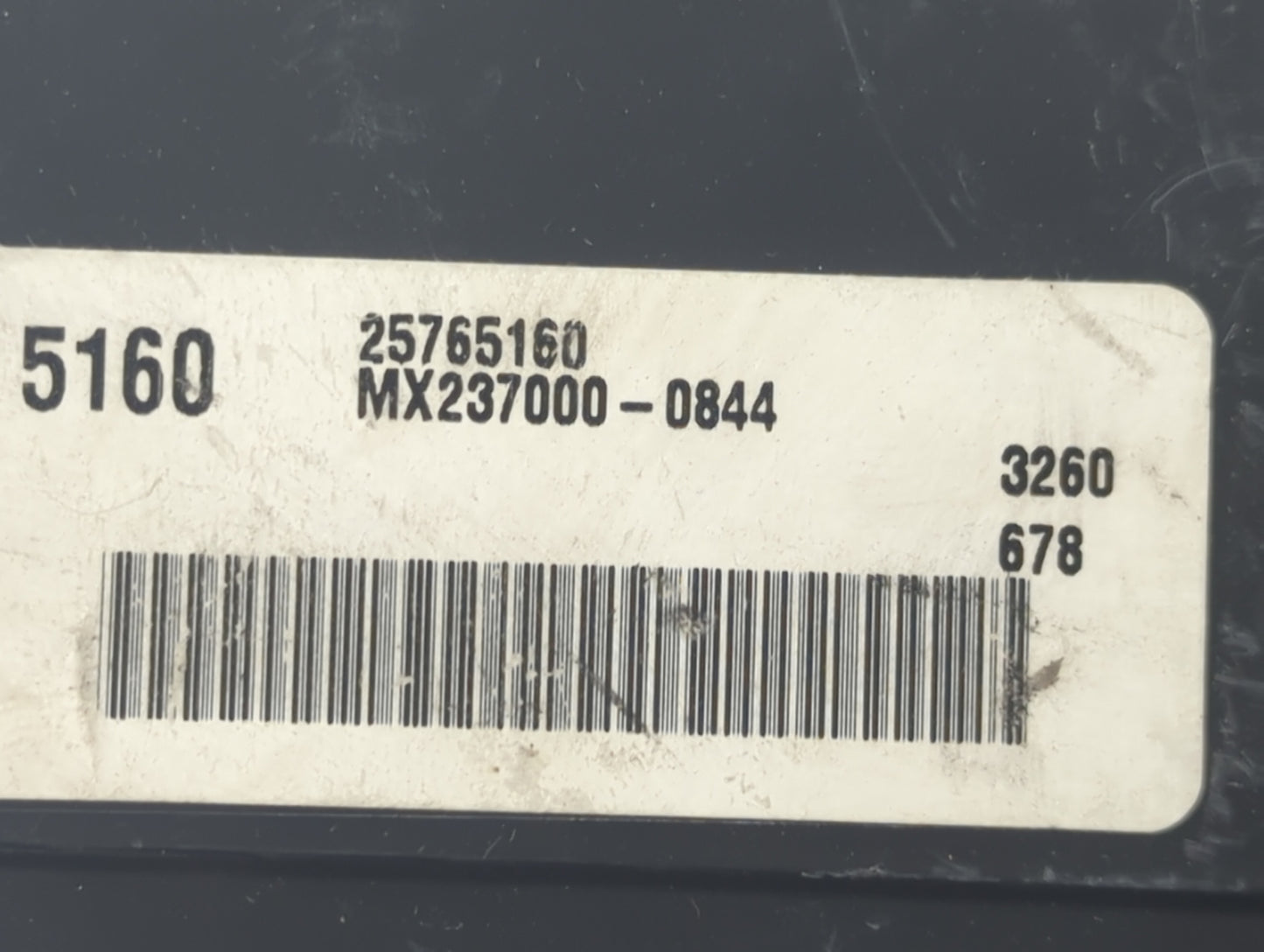 2004 Cadillac Srx Climate Control Module Temperature AC/Heater Replacement P/N:25765160 MX237000-0844 Fits OEM Used Auto Par