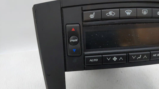 2004 Cadillac Srx Climate Control Module Temperature AC/Heater Replacement P/N:25774224 Fits OEM Used Auto Parts