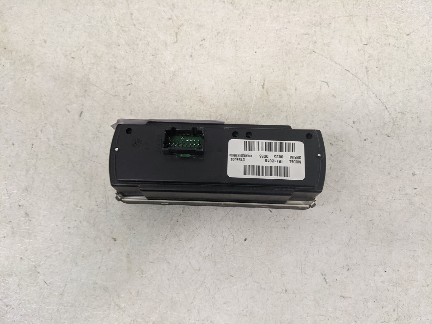 2003-2006 Chevrolet Tahoe Climate Control Module Temperature AC/Heater Replacement P/N:15112018 Fits Fits 2003 2004 2005 200