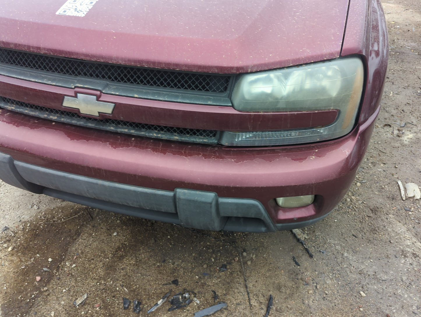 2002-2005 Chevrolet Trailblazer Front Bumper - Oem - Oemusedautoparts1.com