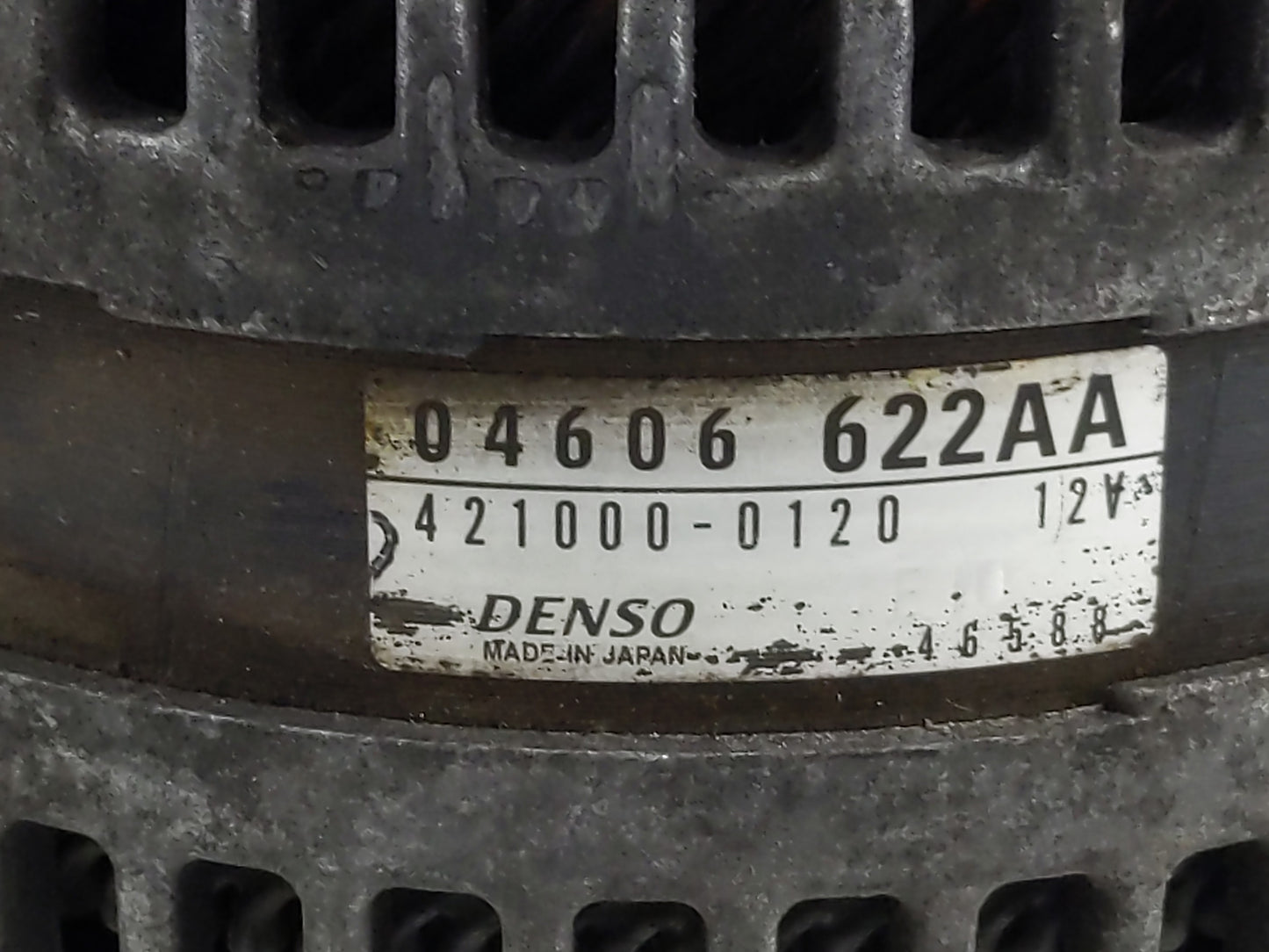 2002-2004 Chrysler 300m Alternator Replacement Generator Charging Assembly Engine OEM P/N:421000-0120 Fits Fits 2002 2003 20