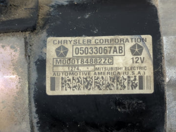 2003-2010 Chrysler Pt Cruiser Car Starter Motor Solenoid OEM P/N:M000T84882ZC 05033067AB Fits OEM Used Auto Parts