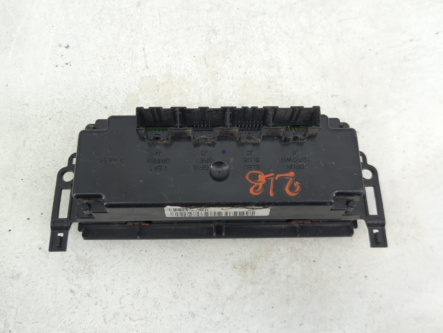 2003-2004 Dodge Dakota Climate Control Module Temperature AC/Heater Replacement Fits Fits 2003 2004 2005 OEM Used Auto Parts