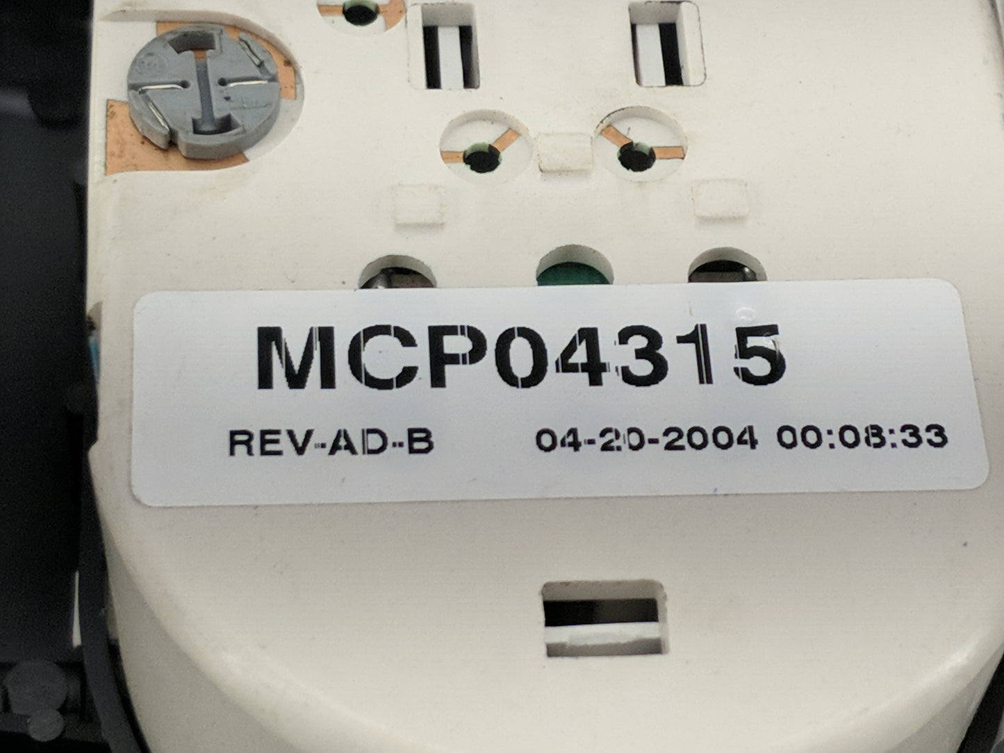 2004-2009 Dodge Durango Climate Control Module Temperature AC/Heater Replacement P/N:MCP04315 58021B Fits OEM Used Auto Part