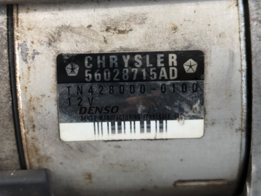 2002-2004 Dodge Ram 1500 Car Starter Motor Solenoid OEM P/N:TN428000-0100 56028715AD Fits Fits 2002 2003 2004 OEM Used Auto Parts