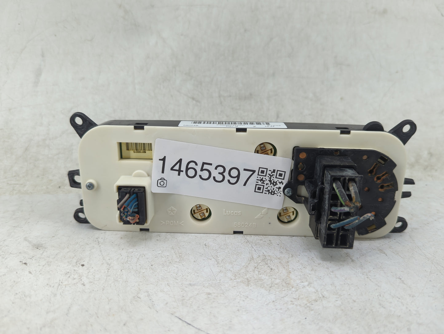 2003-2005 Dodge Ram 1500 Climate Control Module Temperature AC/Heater Replacement P/N:P55056322AC Fits Fits 2003 2004 2005 O