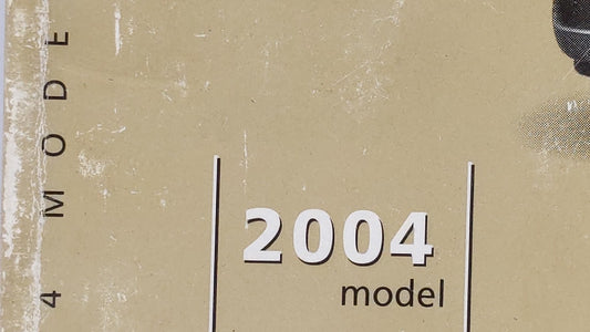 2004 Ford Explorer Owners Manual Book Guide OEM Used Auto Parts
