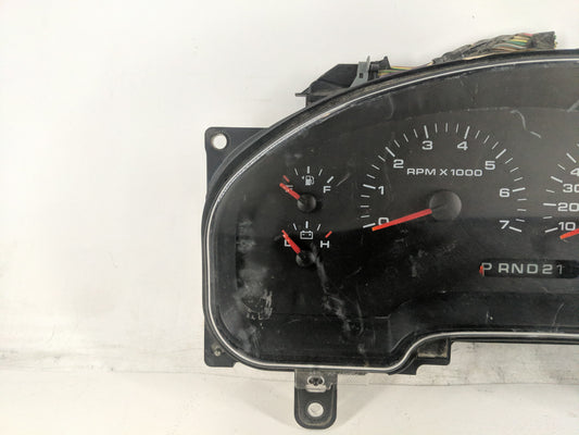 2004-2005 Ford F-150 Instrument Cluster Speedometer Gauges P/N:4L34 10849 Fits Fits 2004 2005 OEM Used Auto Parts