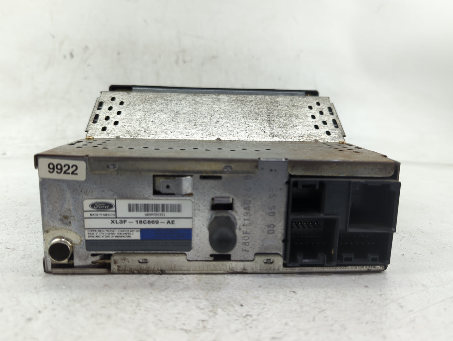 2004 Ford F-150 Radio AM FM Cd Player Receiver Replacement Fits OEM Used Auto Parts - Oemusedautoparts1.com