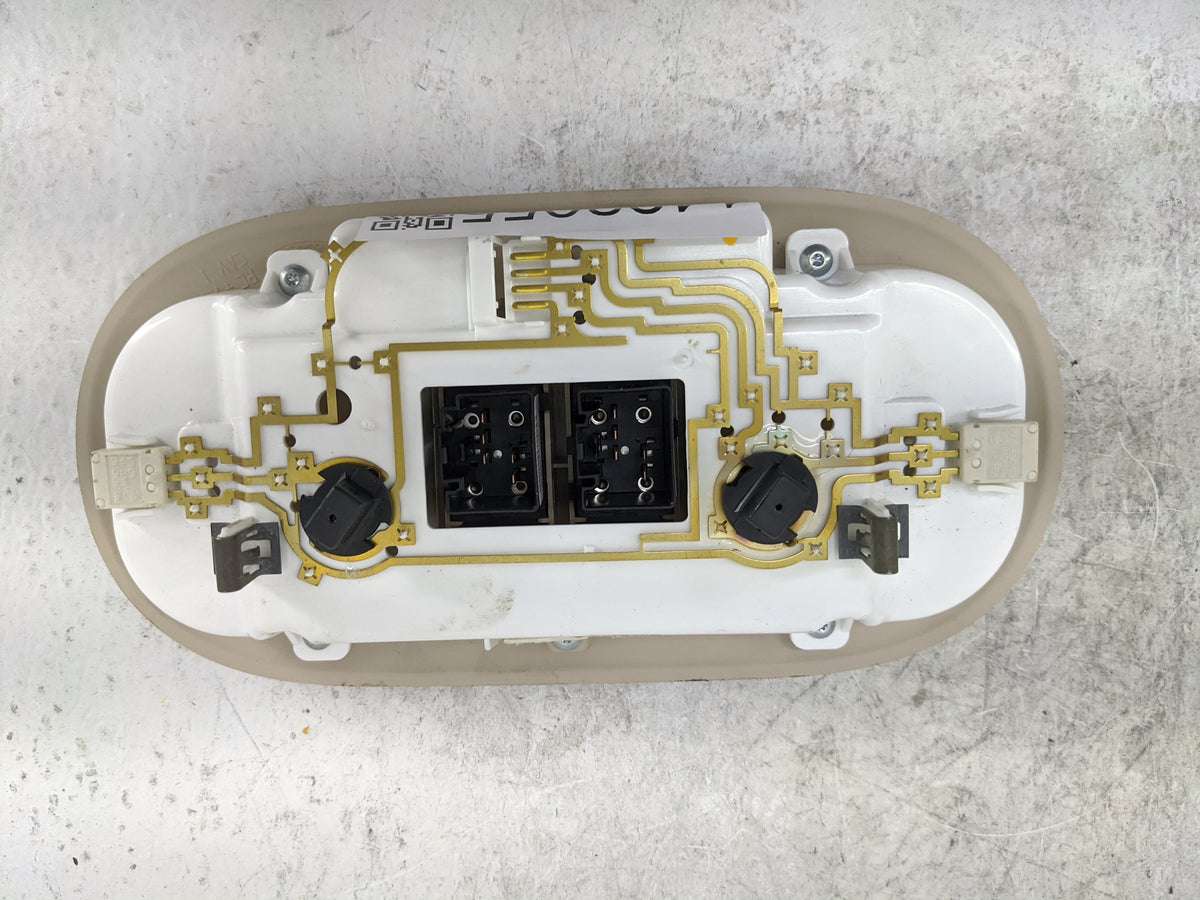 2004 Ford F-150 Overhead Roof Console Tan - Oemusedautoparts1.com