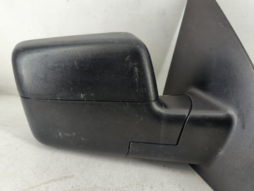 2004 Ford F-150 Passenger Right Side View Manual Door Mirror Black