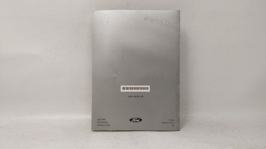 2004 Ford Focus Owners Manual Book Guide OEM Used Auto Parts