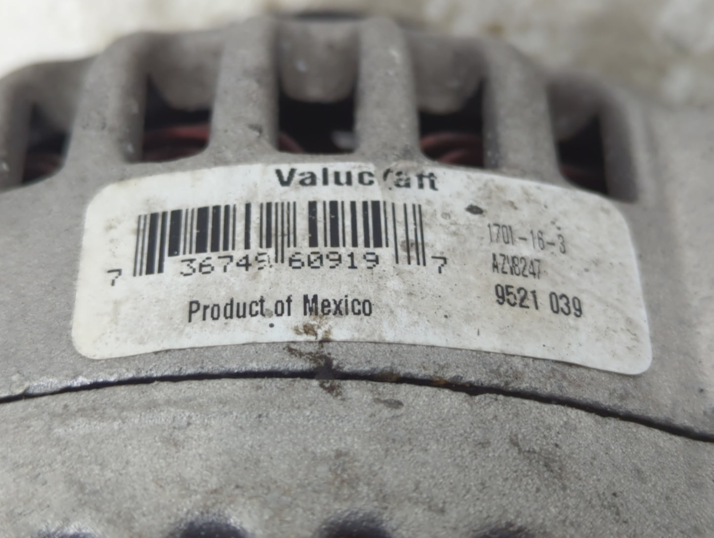 2002-2005 Gmc Sierra 1500 Alternator Replacement Generator Charging Assembly Engine OEM P/N:DLG1701-16-3 Fits OEM Used Auto