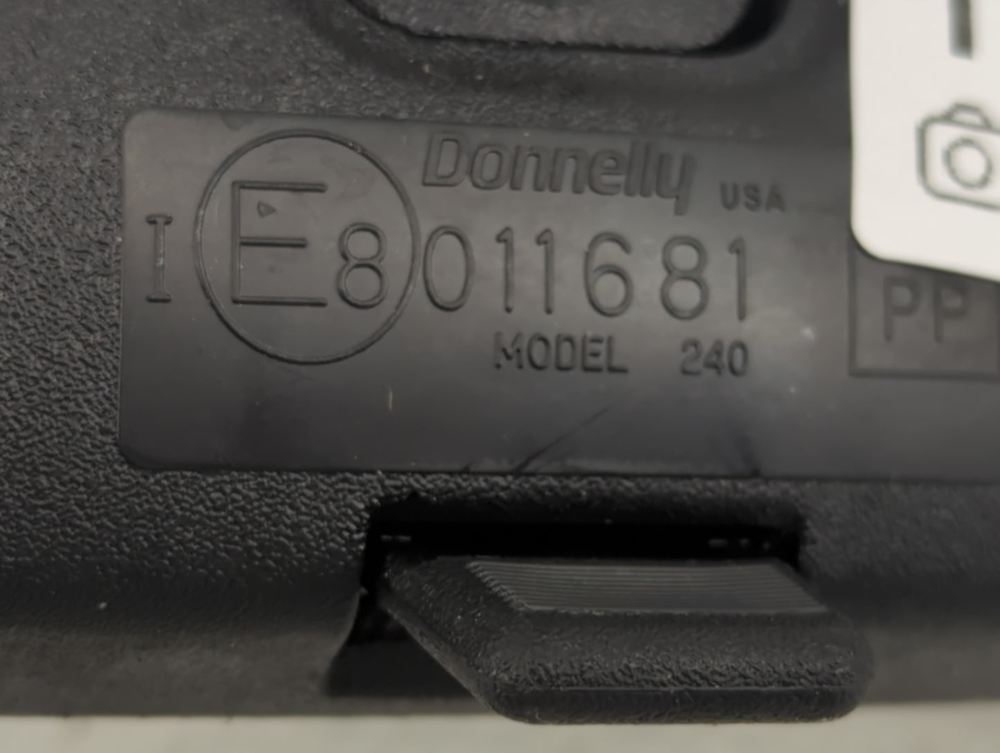 2004 Honda Accord Interior Rear View Mirror Replacement OEM P/N:E8011681 Fits OEM Used Auto Parts - Oemusedautoparts1.com