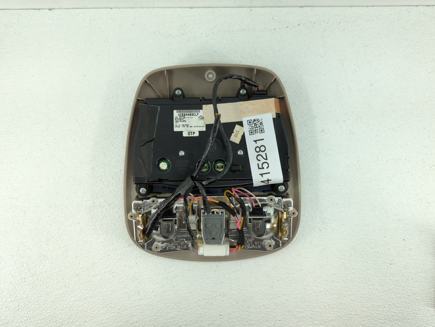2001-2006 Hyundai Elantra Overhead Roof Console Interior Dome Light - Oemusedautoparts1.com