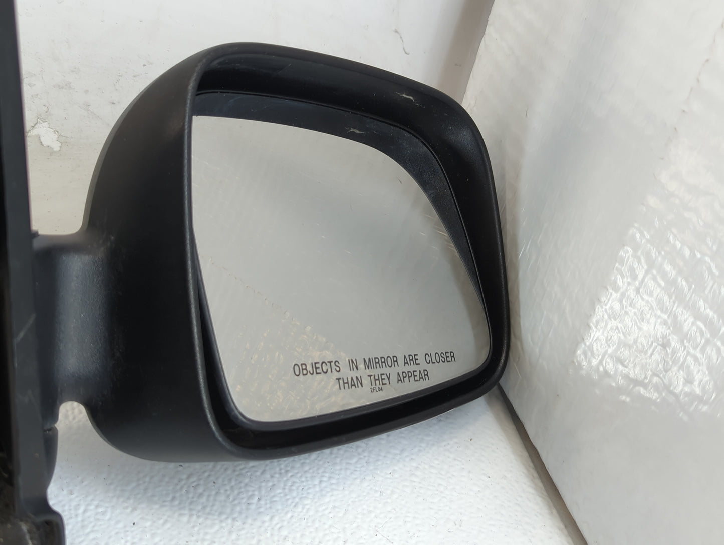 2002-2007 Jeep Liberty Passenger Right Side View Manual Door Mirror Black - Oemusedautoparts1.com