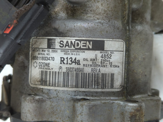 2002-2005 Jeep Liberty Air Conditioning A/c Ac Compressor Oem