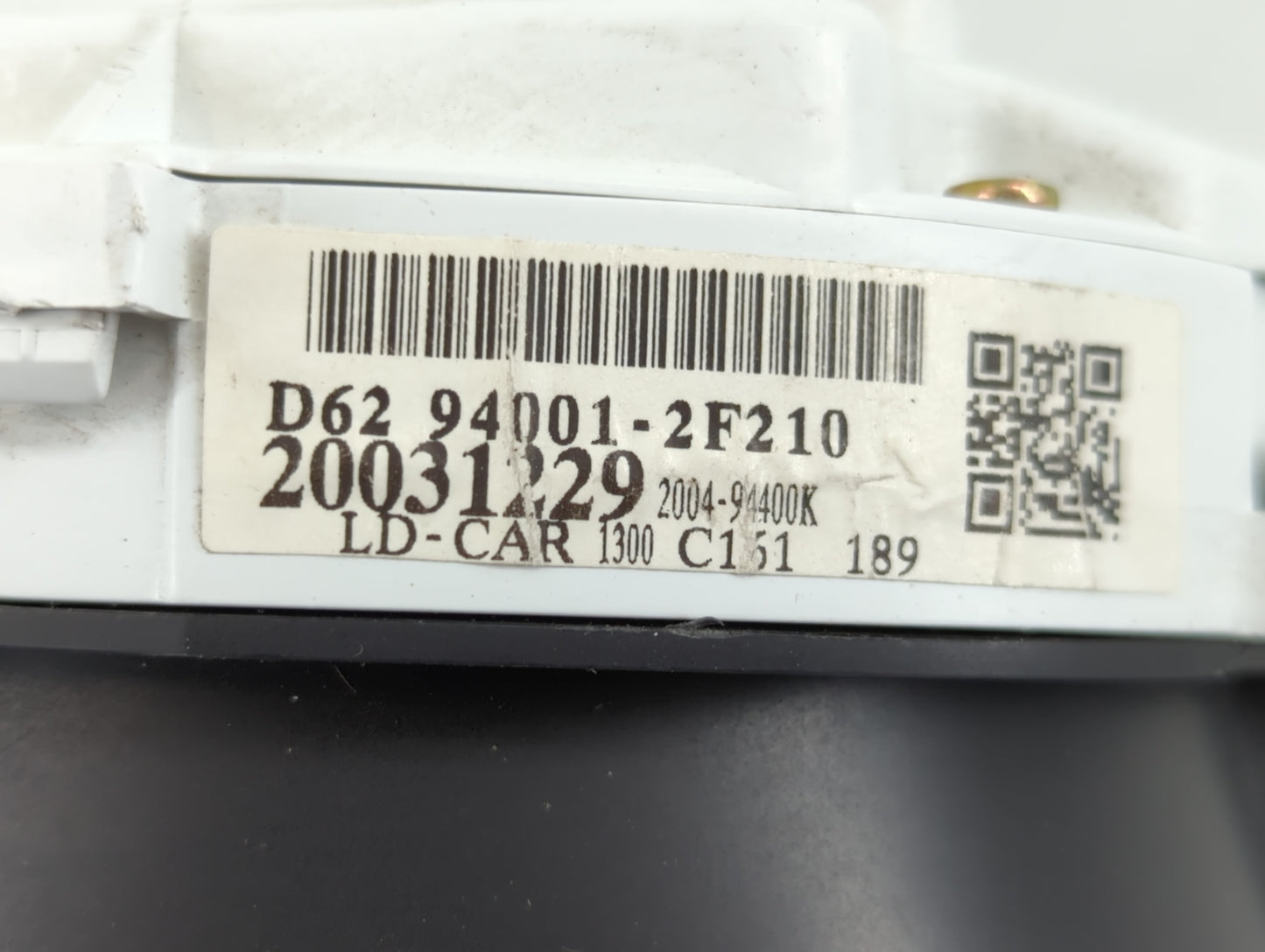 2004-2006 Kia Spectra Instrument Cluster Speedometer Gauges Fits Fits 2004 2005 2006 OEM Used Auto Parts - Oemusedautoparts1