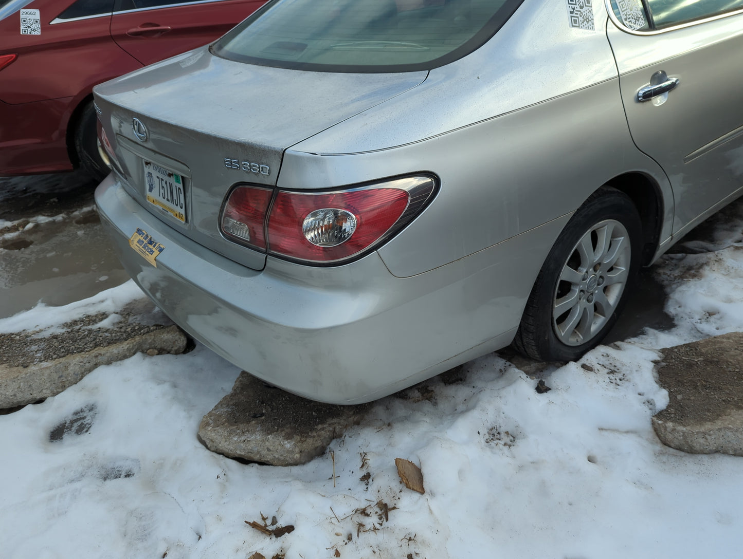 2004-2006 Lexus Es330 Rear Bumper Assembly Oem - Oemusedautoparts1.com