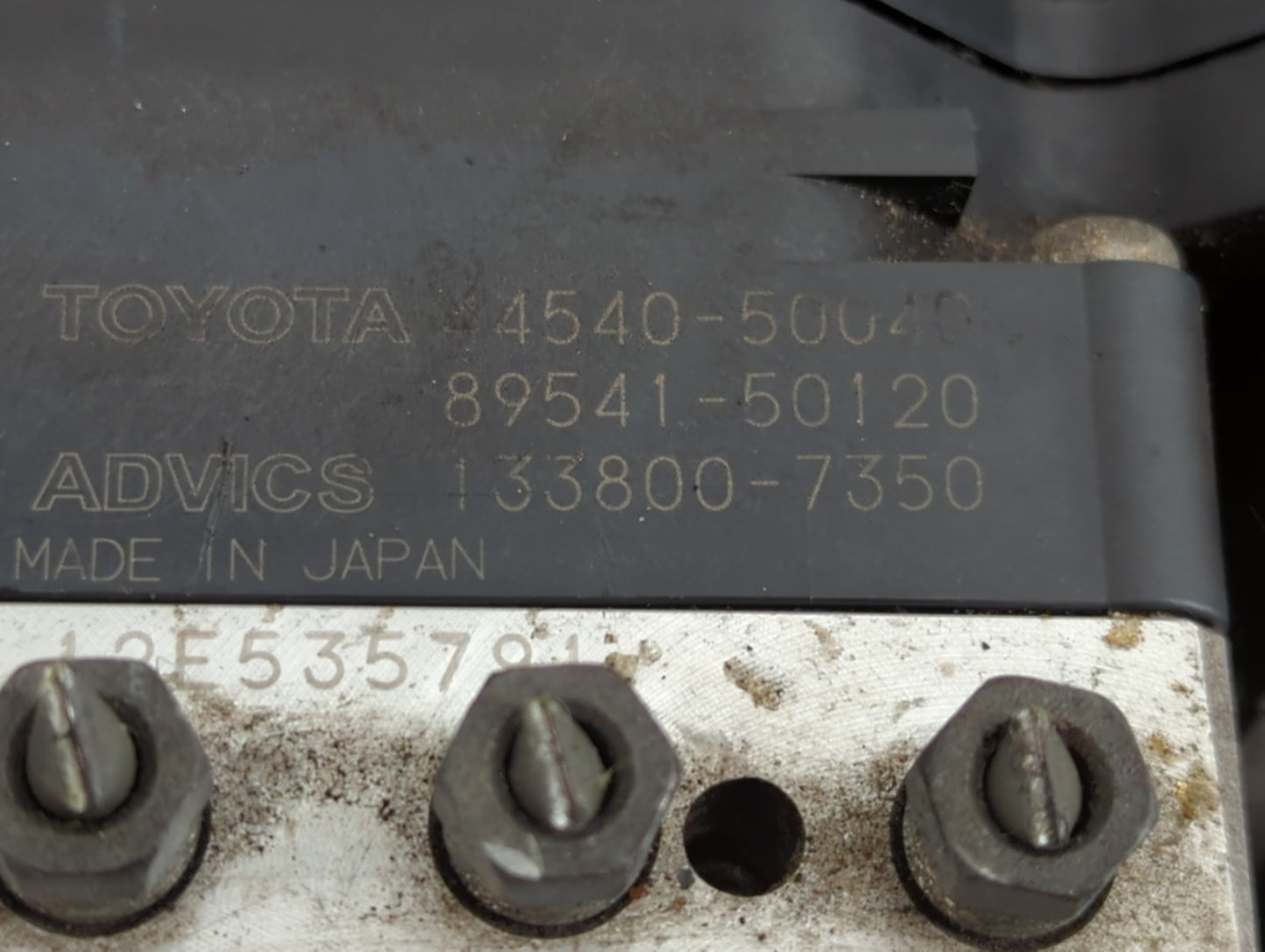 2004-2006 Lexus Ls430 ABS Pump Control Module Replacement P/N:133800-7350 89541-50120 Fits Fits 2004 2005 2006 OEM Used Auto