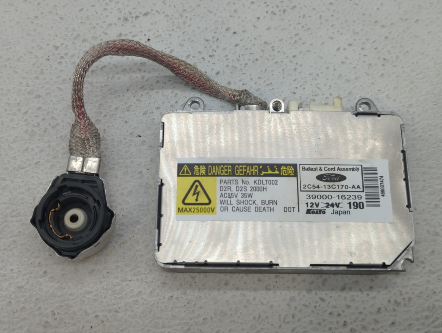 2003-2005 Lincoln Aviator Driver Left Oem Head Light Headlight Lamp - Oemusedautoparts1.com