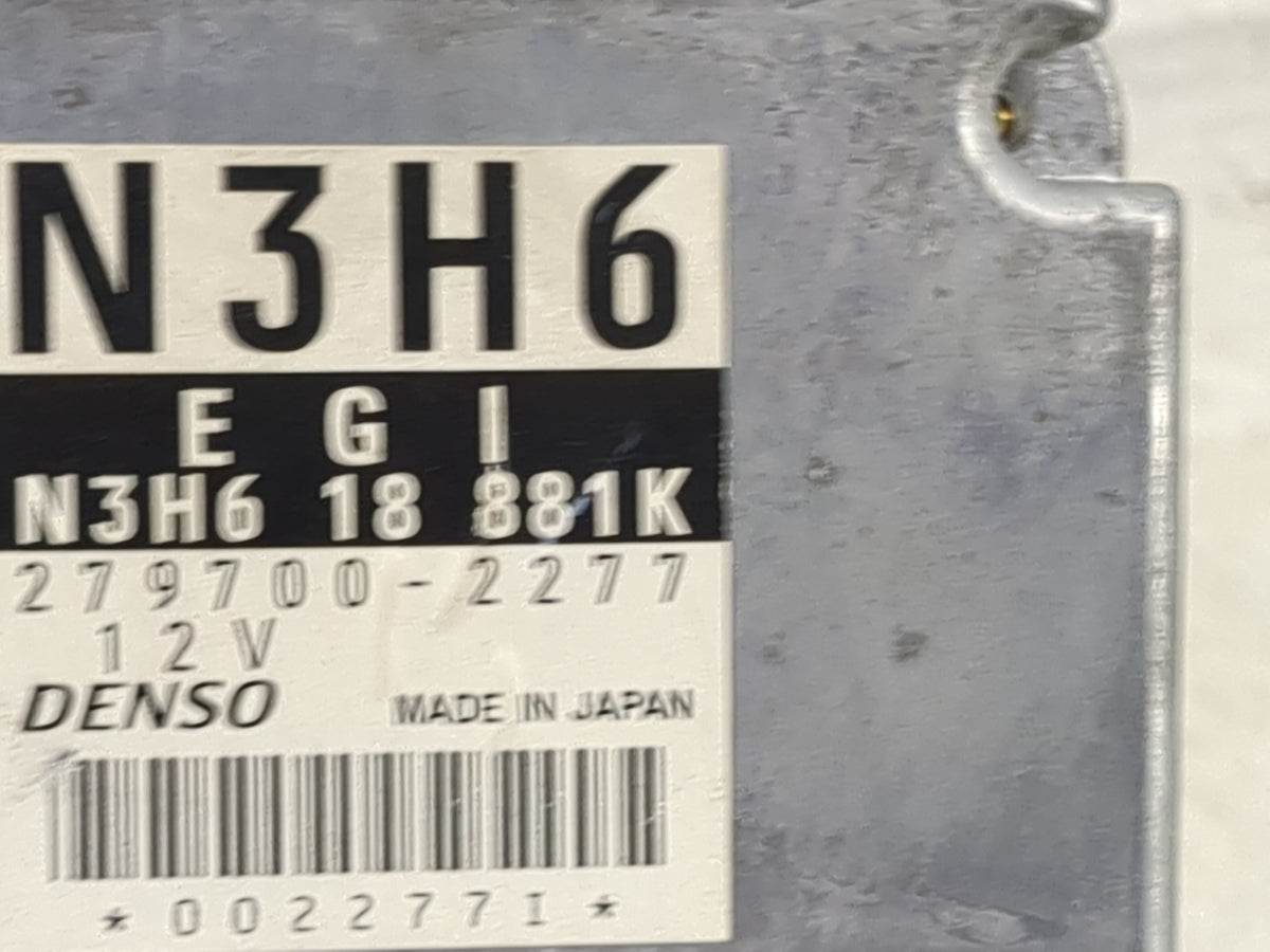 2004 Mazda Rx8 PCM Engine Control Computer ECU ECM PCU OEM P/N:N3H6 18 881K 279700-2277 OEM Used Auto Parts - Oemusedautopar