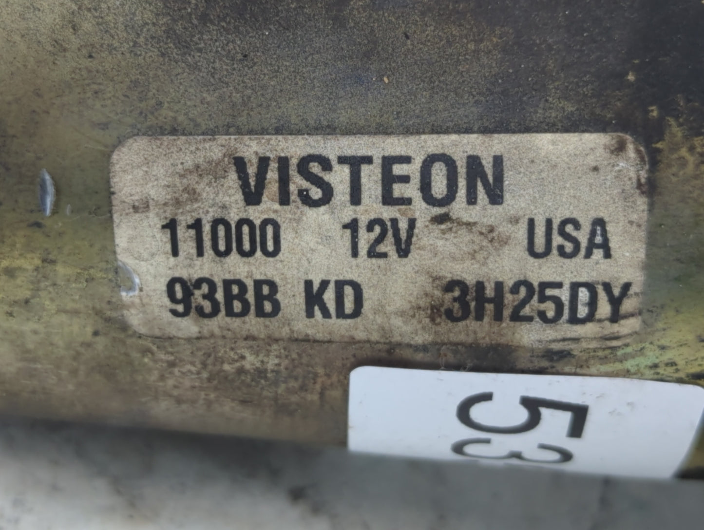 2001-2004 Mazda Tribute Car Starter Motor Solenoid OEM P/N:3H25DY Fits Fits 2000 2001 2002 2003 2004 OEM Used Auto Parts - O