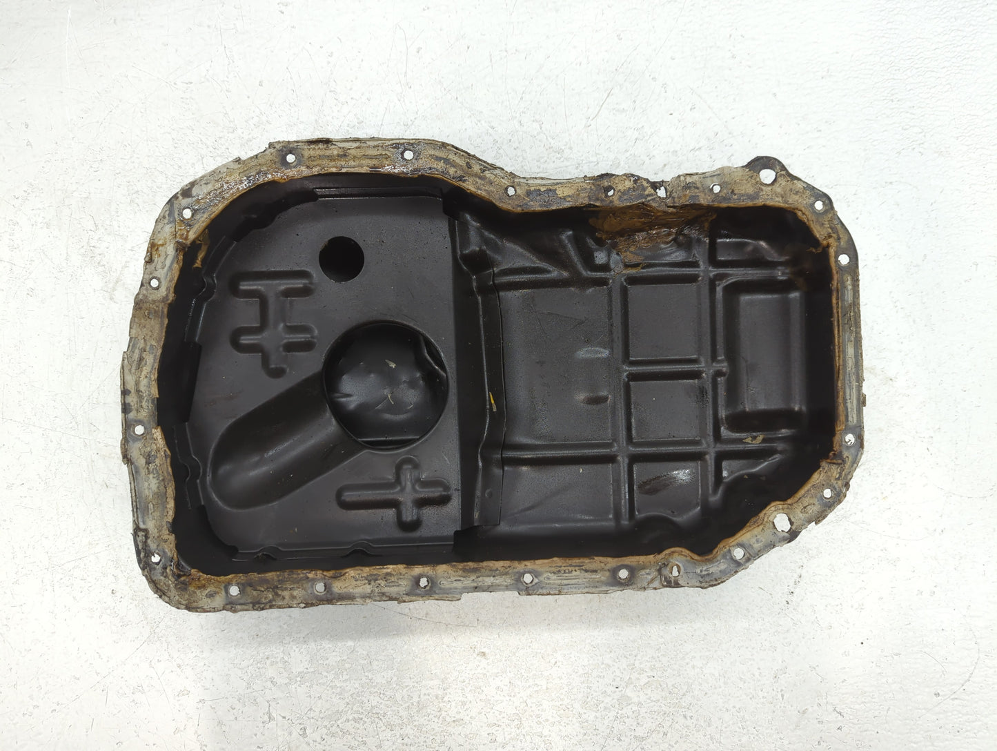 2004-2012 Mitsubishi Galant Engine Oil Pan Fits Fits 2004 2005 2006 2007 2008 2009 2010 2011 2012 OEM Used Auto Parts - Oemu